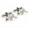 Silver Slithering Sneaky Snake Cufflinks1.jpg